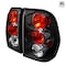 Spec-D Tuning 02-09 Chevrolet Trailblazer Altezza Tail Light Black LT-TBLZ02JM-TM - alternate 1